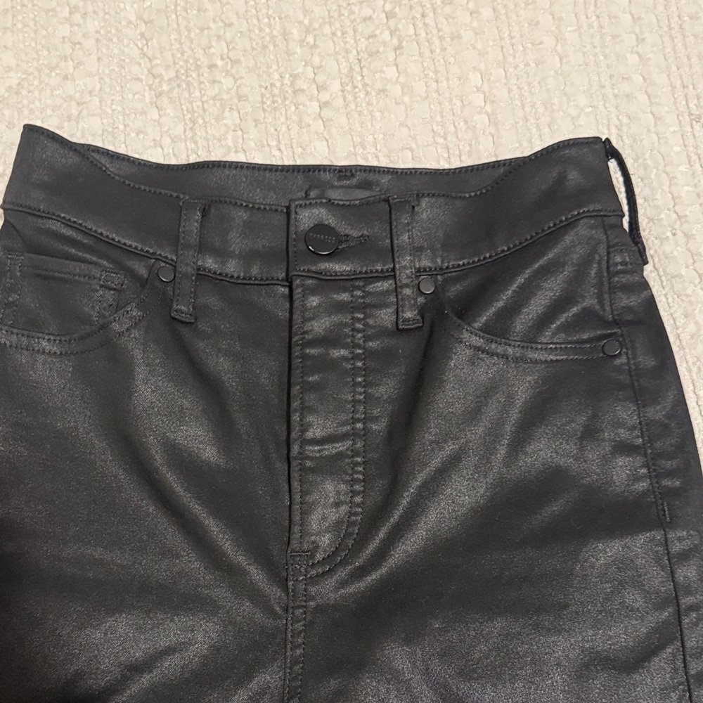 đExpress Black â90s Slim Super High Riseâ Straight Leg Pants. 0L. NWOT!!đ„ - Picture 2 of 5
